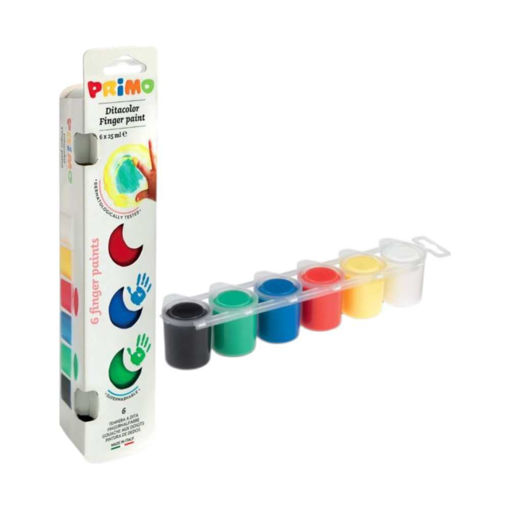 Picture of CMP PRIMO FINGER PAINT SET 6POTS X25G